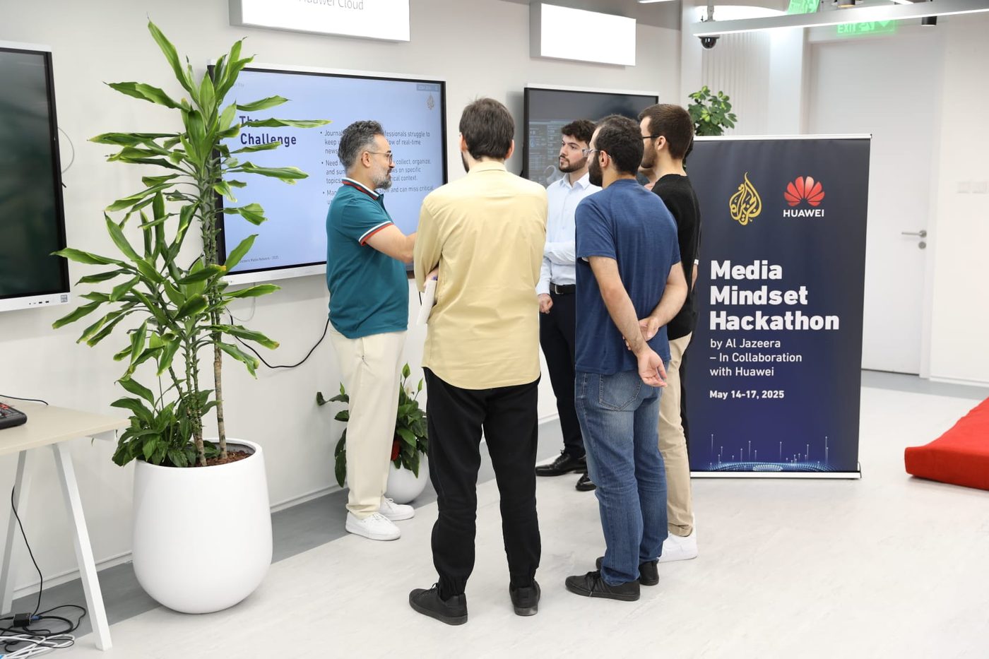 Al Jazeera Media Mindset Hackathon with Huawei