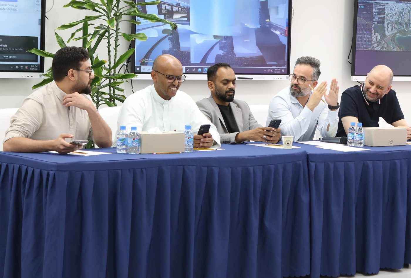 Hackathon judging panel
